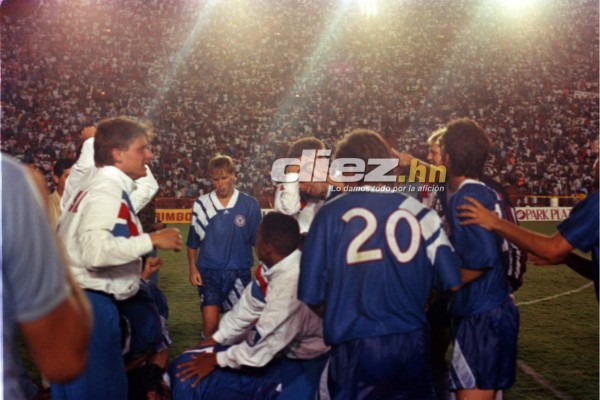 20 fotos inéditas de Honduras en la primera edición de la Copa Oro en 1991