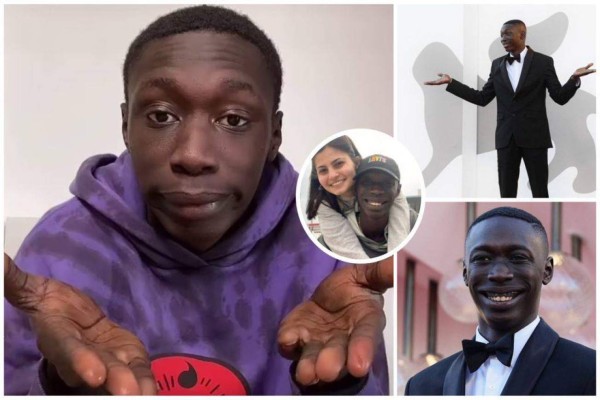 La historia detrás de Khaby Lame, el tiktoker viral que desfiló en el Festival de Cine de Venecia