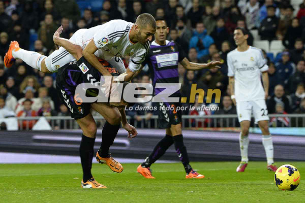 Real Madrid vrs Real Valladolid