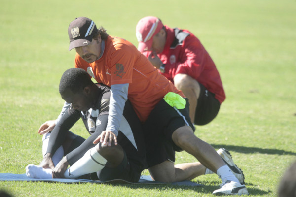 En Olimpia hay un buen ambiente previo a la Final