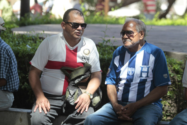 Ambiente antes del juego Honduras vrs Panamá