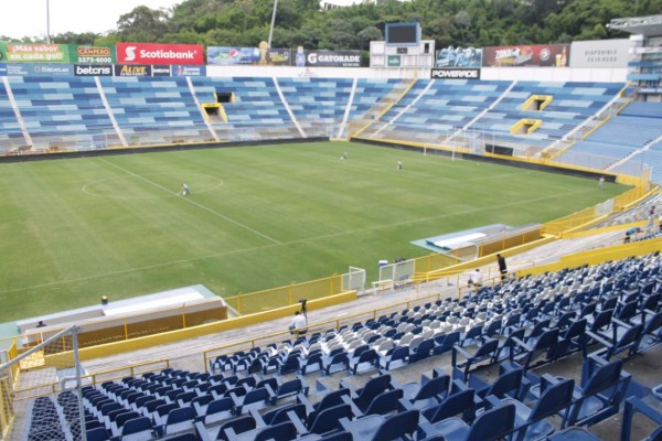 ¡Belleza! El Cuscatlán, escenario del partido Alianza-Platense por la Concacaf
