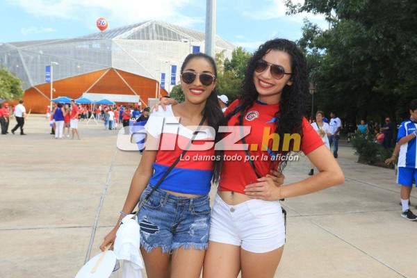 ¡Bellezas! Hondureñas y ticas se toman el BBVA Compass de Houston&nbsp;&nbsp;