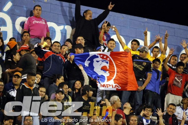 ¡Ambientazo en clásico capitalino entre Motagua y Olimpia!
