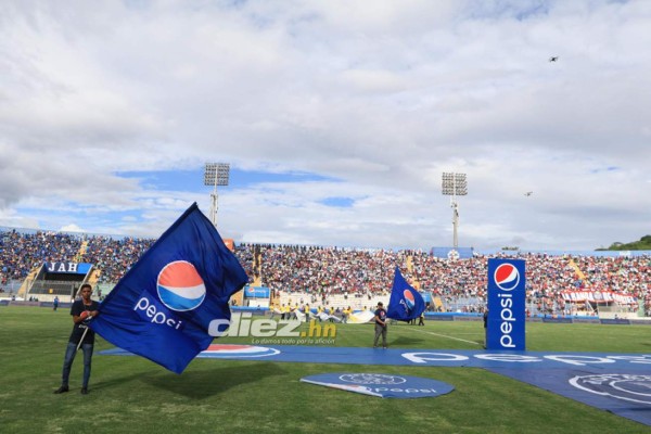 Final Motagua-Olimpia: No hubo lleno total y colorido en el Nacional