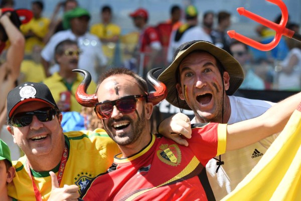 Mundial Brasil 2014: Las mejores imágenes Bélgica Argelia 2-1 .