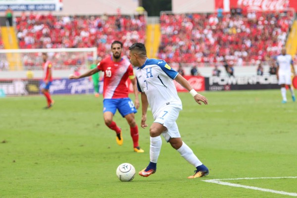 DEL UNO AL DIEZ: La calificación de los jugadores de Honduras ante Costa Rica
