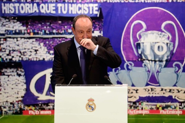 El español Rafael Benítez es el nuevo entrenador del Real Madrid