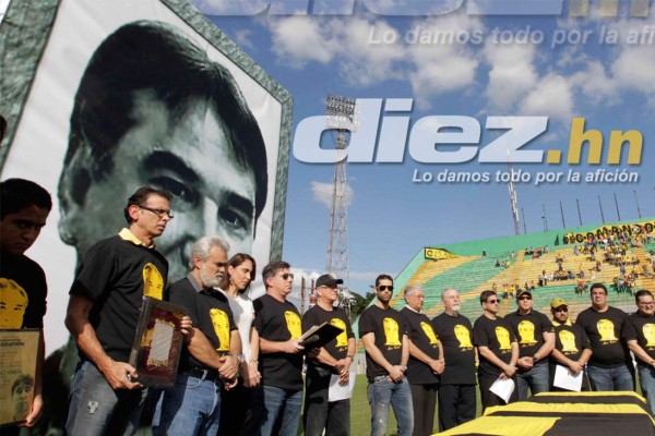 Real España rinde homenaje póstumo a Mario Verdial.