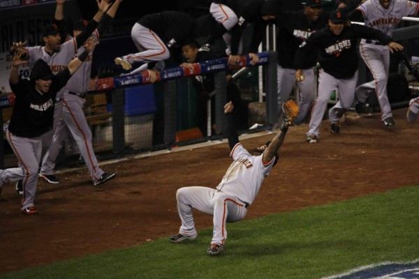 Gigantes ganó la Serie Mundial por tercera vez