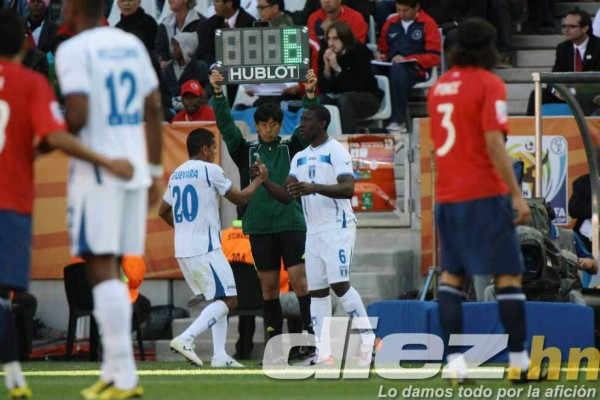 Fotos de Honduras en su debut en Sudáfrica 2010