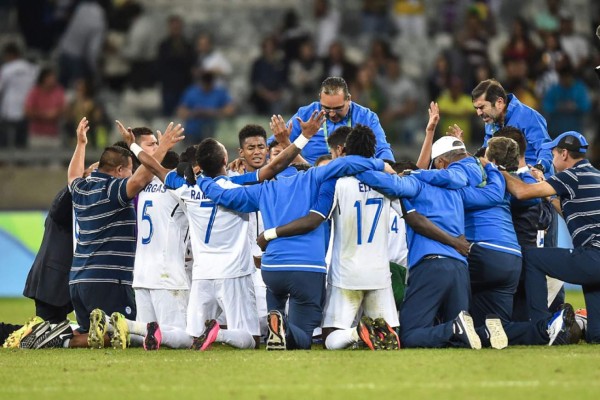 Imágenes del momento histórico para Honduras tras pasar a semifinales en Río 2016