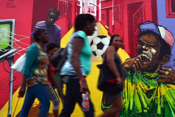 Buen ambiente se vive en brasil previo al comienzo del mundial