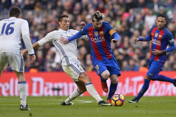 Messi y Cristiano se fueron en blanco en el clásico español