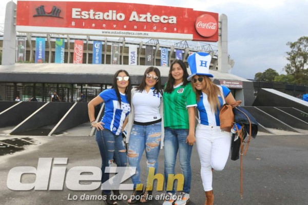¡La belleza en el Estadio Azteca!