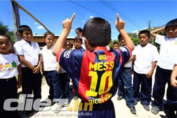 Honduras: Lionel Messi también vive en Marcala, La Paz