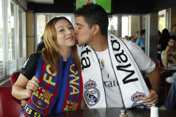 Así se vivió en Honduras el espectacular clásico Real Madrid-Barcelona