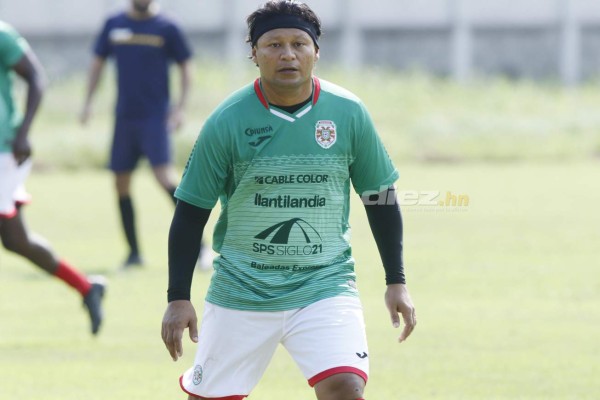 Así lucen ex figuras de la Liga Nacional de Honduras en la Liga de Veteranos