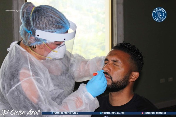 ¡Doloroso! Plantel de Motagua es sometido a pruebas de COVID-19 previo al juego ante Comunicaciones