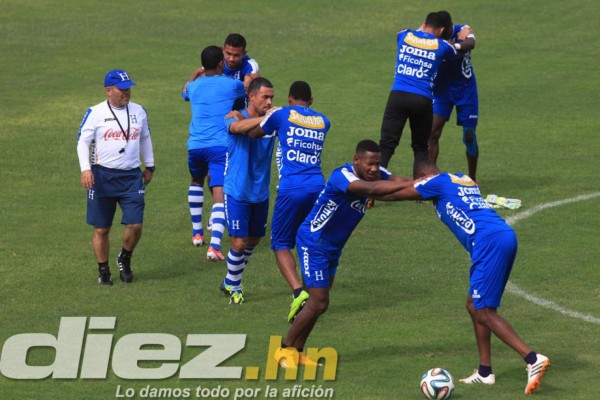 Entrenamientos de la Selección de Honduras en Comayagua