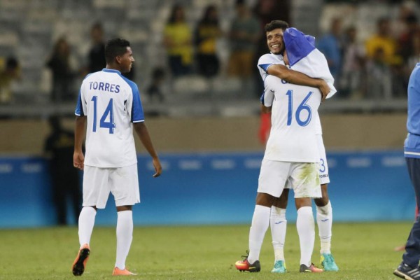 Imágenes del momento histórico para Honduras tras pasar a semifinales en Río 2016