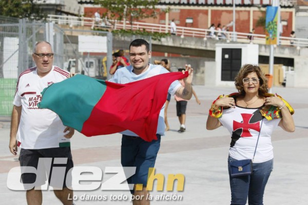 Así se vivió el ambiente de Honduras antes del juego contra Portugal