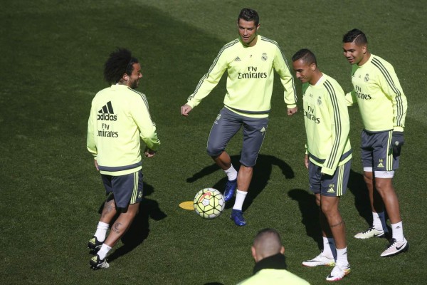 Último entrenamiento del Real Madrid previo al 'Clásico' ante Barcelona