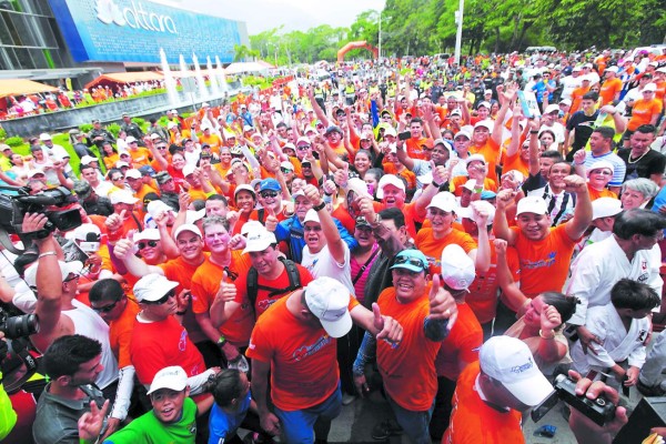 Honduras Actívate rompió récord en San Pedro Sula