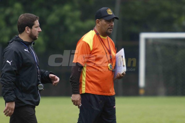 Así fue el primer entreno del Real España con Erick Gallegos al mando