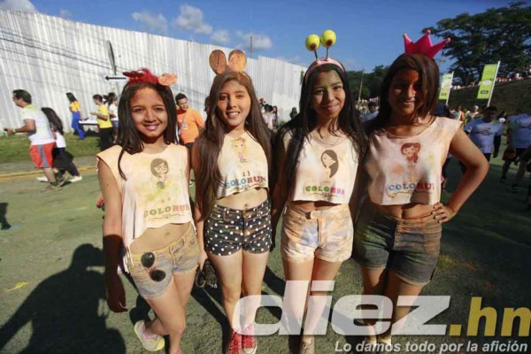 Las chicas mas bellas de el Colo Run 2014