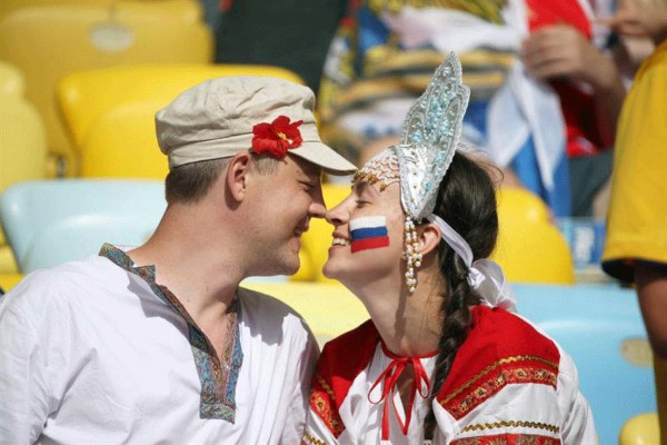Las mejores imágenes del juego Russia vs Bélgica