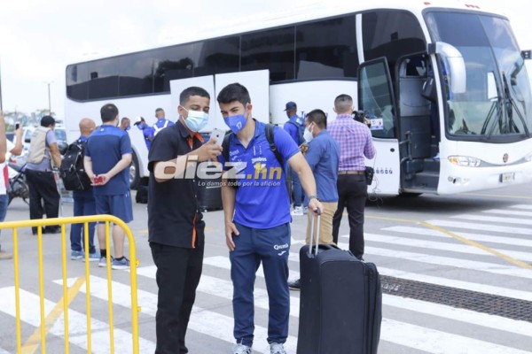 ¡Con mucha ilusión! Así partió la Selección de Honduras a Denver para enfrentar a EUA en el Final Four