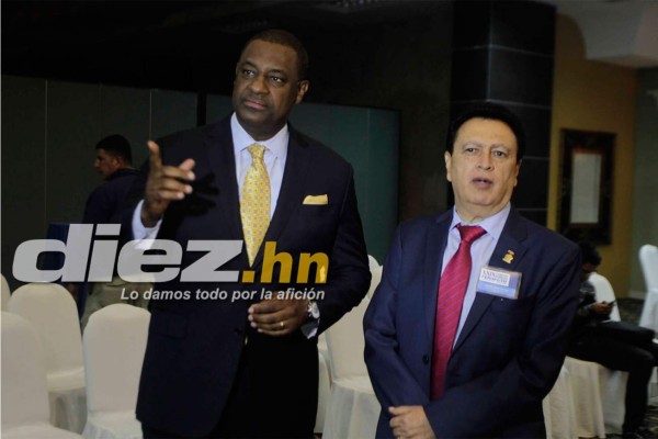 Imágenes de las diferentes visitas de Jeffry Webb a Honduras