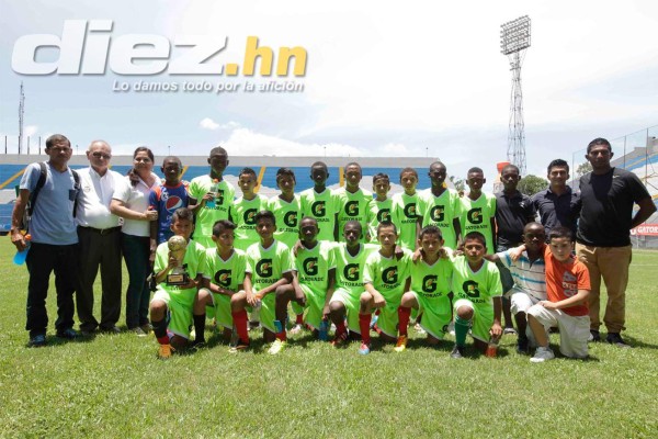 San Antonio de Tela se corona campeón de Copa Gatorade Sub-12