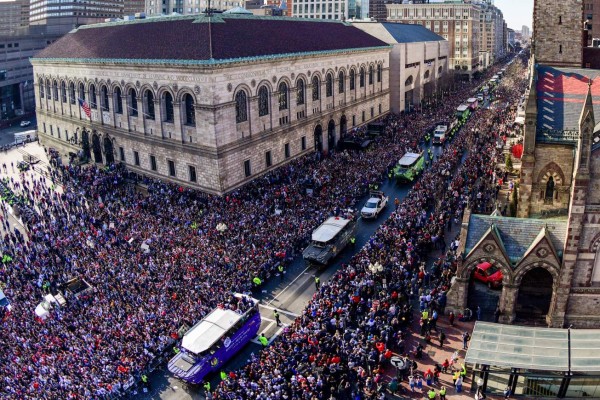¡Locura total! Así celebró Boston el campeonato de los Patriotas y Tom Brady