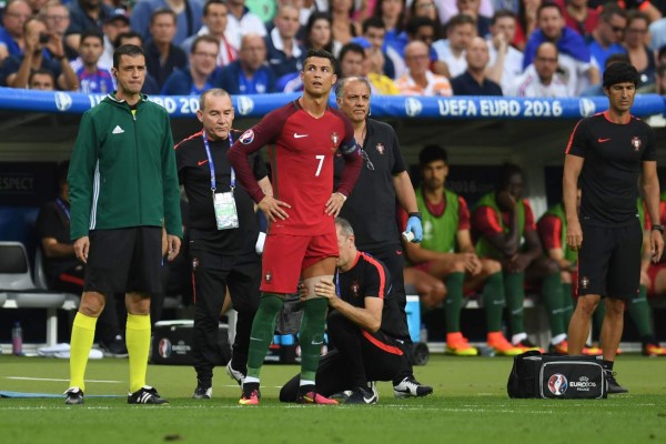 Lo que no viste en la televisión de la final de la Euro entre Francia y Portugal