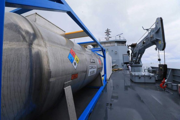 Así es el buque de más de 300 millones de lempiras que compró Honduras