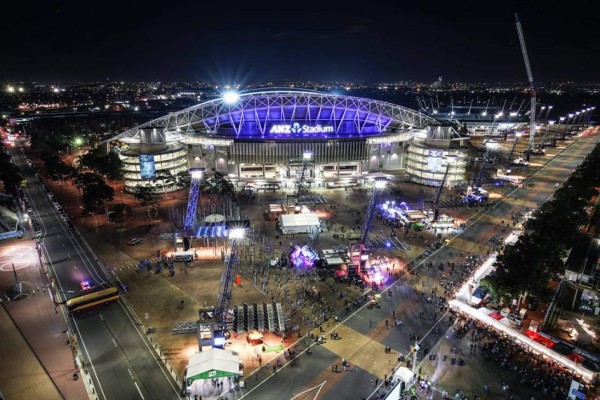 ¡Es una locura! Así se viven los partidos de Australia en el ANZ Stadium