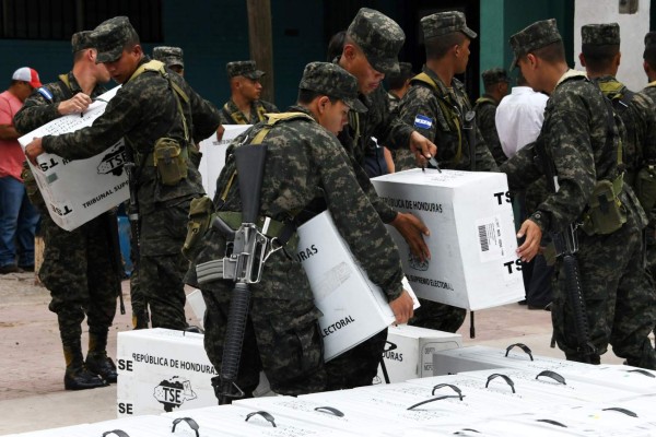 Honduras se encuentra militarizada para desarrollar el proceso electoral