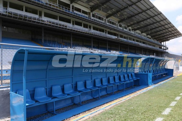 El estadio Morazán está listo para el Honduras-Costa Rica