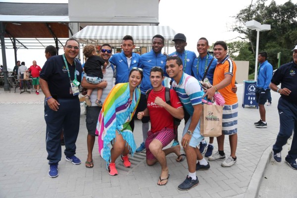 FOTOS: Así se relajó la Sub 23 de Honduras en Rio-2016