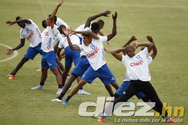 Honduras se prepara en Houston previo a enfrentar a México