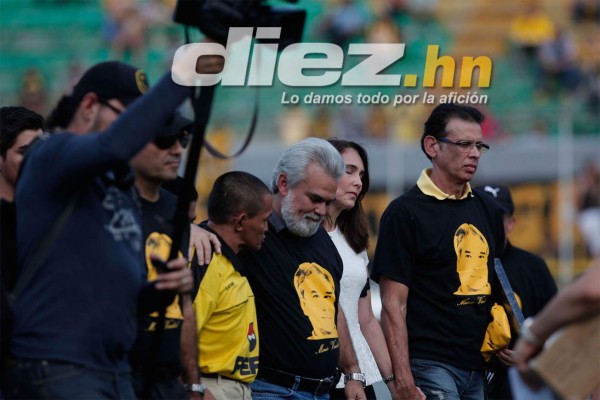 Real España rinde homenaje póstumo a Mario Verdial.