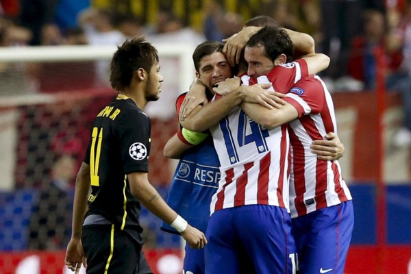 Atlético Madrid venció 1–0 a Barcelona y lo eliminó en Champions