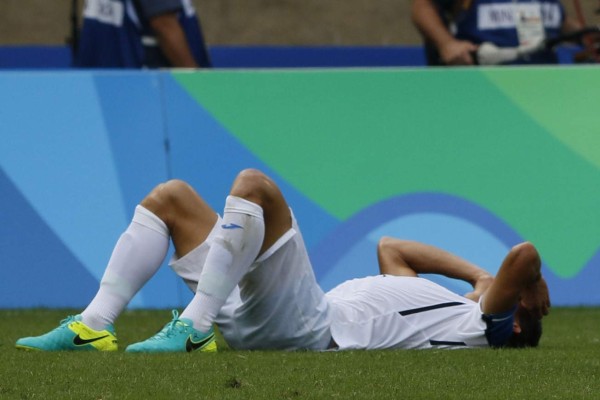 Fotos: Imágenes dramáticas de los jugadores de Honduras tras perder el bronce