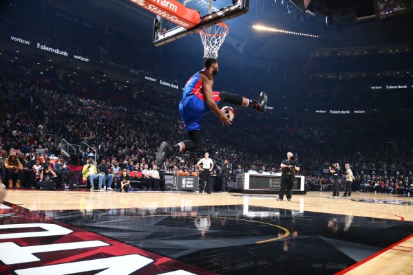 Las espectaculares fotos que dejó el concurso de clavadas en la NBA