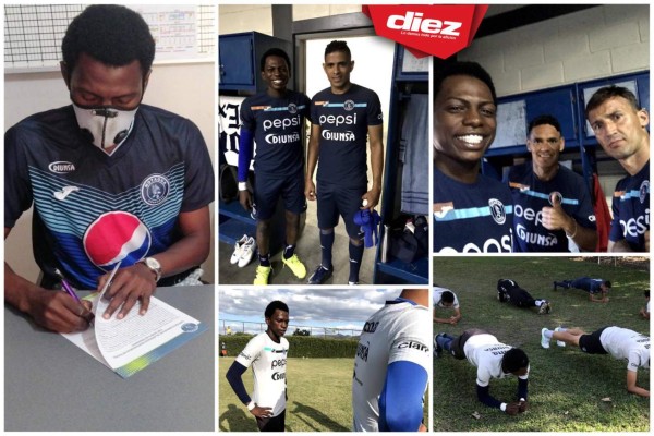 ¿Quién es Josué Arzú Williams, el delantero de 22 años que fichó Diego Vázquez en Motagua?