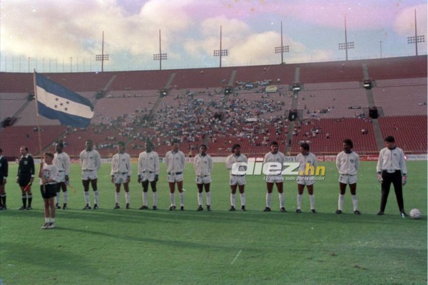 Se cumplen 29 años de la final de Copa Oro que disputó Honduras contra Estados Unidos