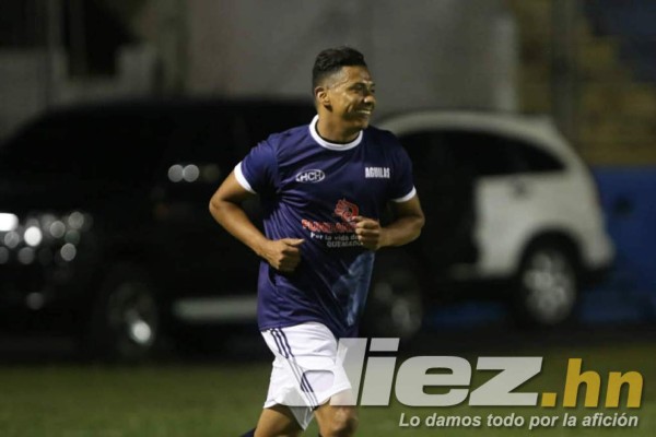 Fotos: El show de las Leyendas de Olimpia y Motagua en el estadio Nacional