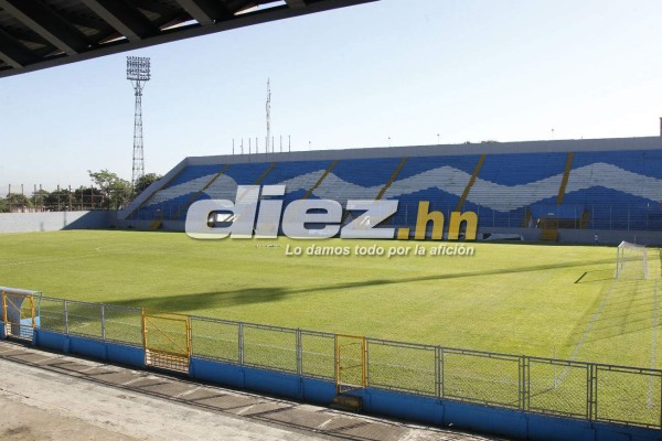 ¡A marcha forzada; así trabajan para pulir el estadio Morazán para el Honduras vs Costa Rica!